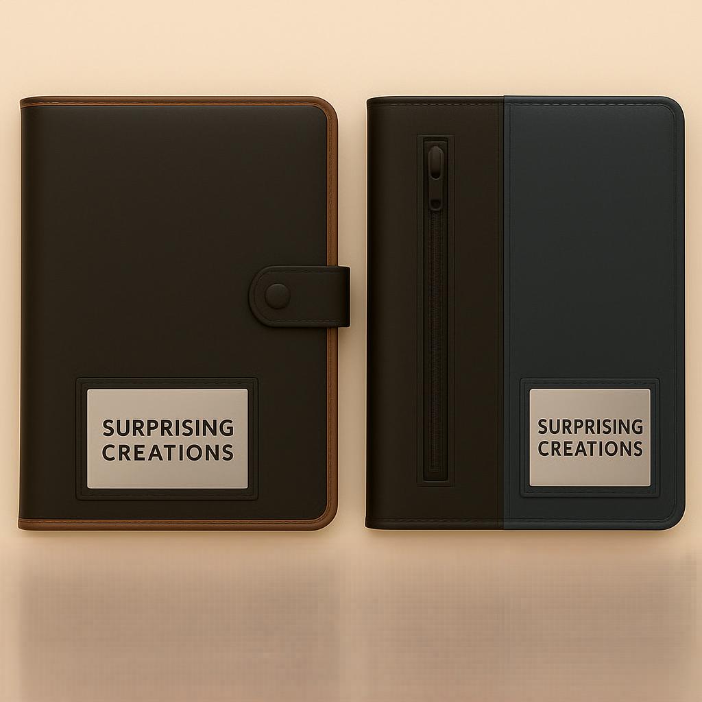 artificial leather folder